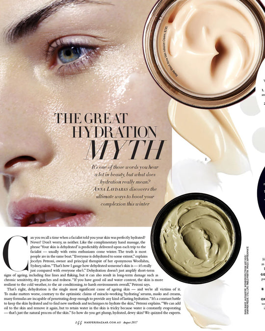 HARPERS BAZAAR AUSTRALIA | BEAUTY HYDRATION | JUL 17