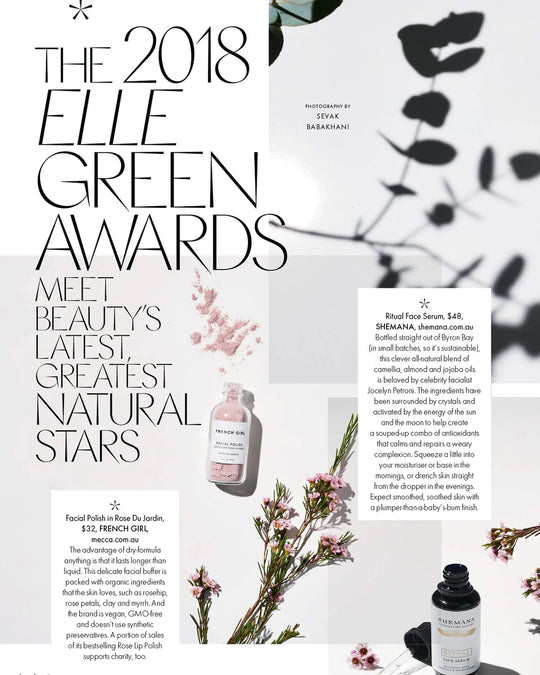 ELLE AUSTRALIA | 2018 GREEN AWARDS | FEB 18