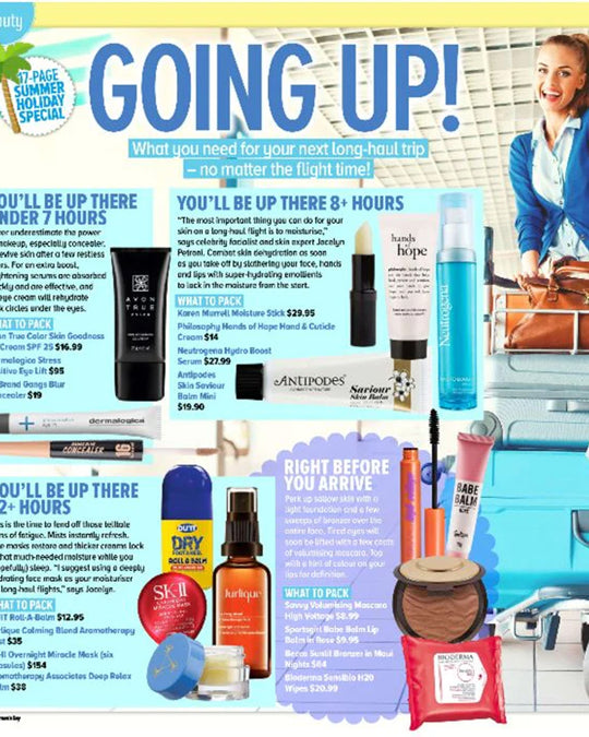 WOMAN’S DAY | TRAVEL BEAUTY TIPS | FEB 18